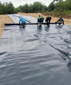 Thi công Bạt nhựa đen 2 mặt HDPE