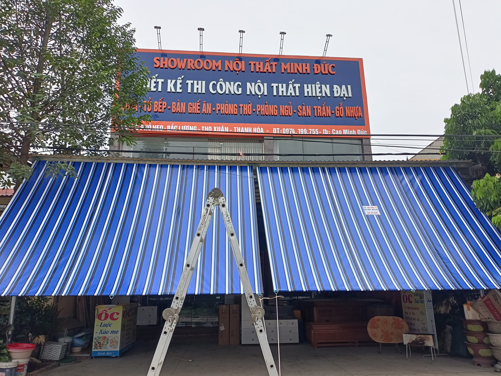 cung cấp lắp đặt bạt che nắng tự cuốn tại Thanh Hoá