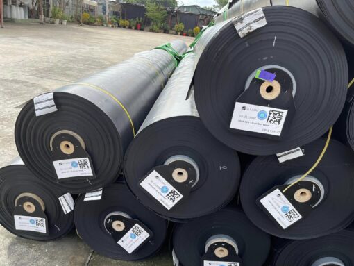 Màng (bạt) chống thấm HDPE lót ao hồ ở Hải Dương