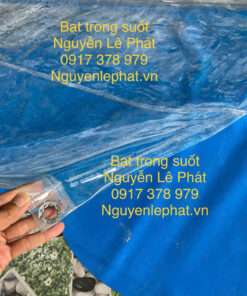 May Bạt nhựa pvc trong suốt tại kho