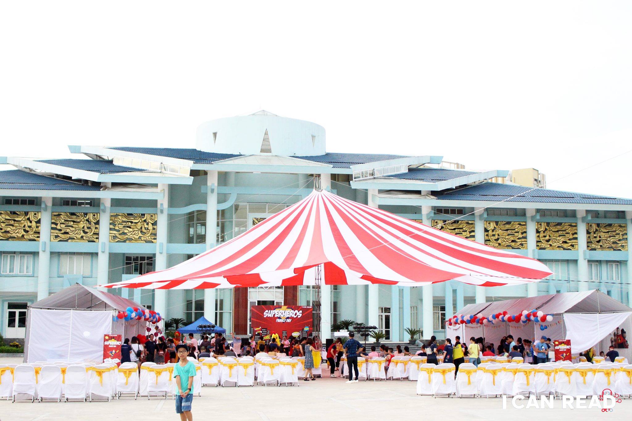 Dù che sự kiện sân trường học ở Cà Mau Dù che sự kiện sân trường học ở Cà Mau