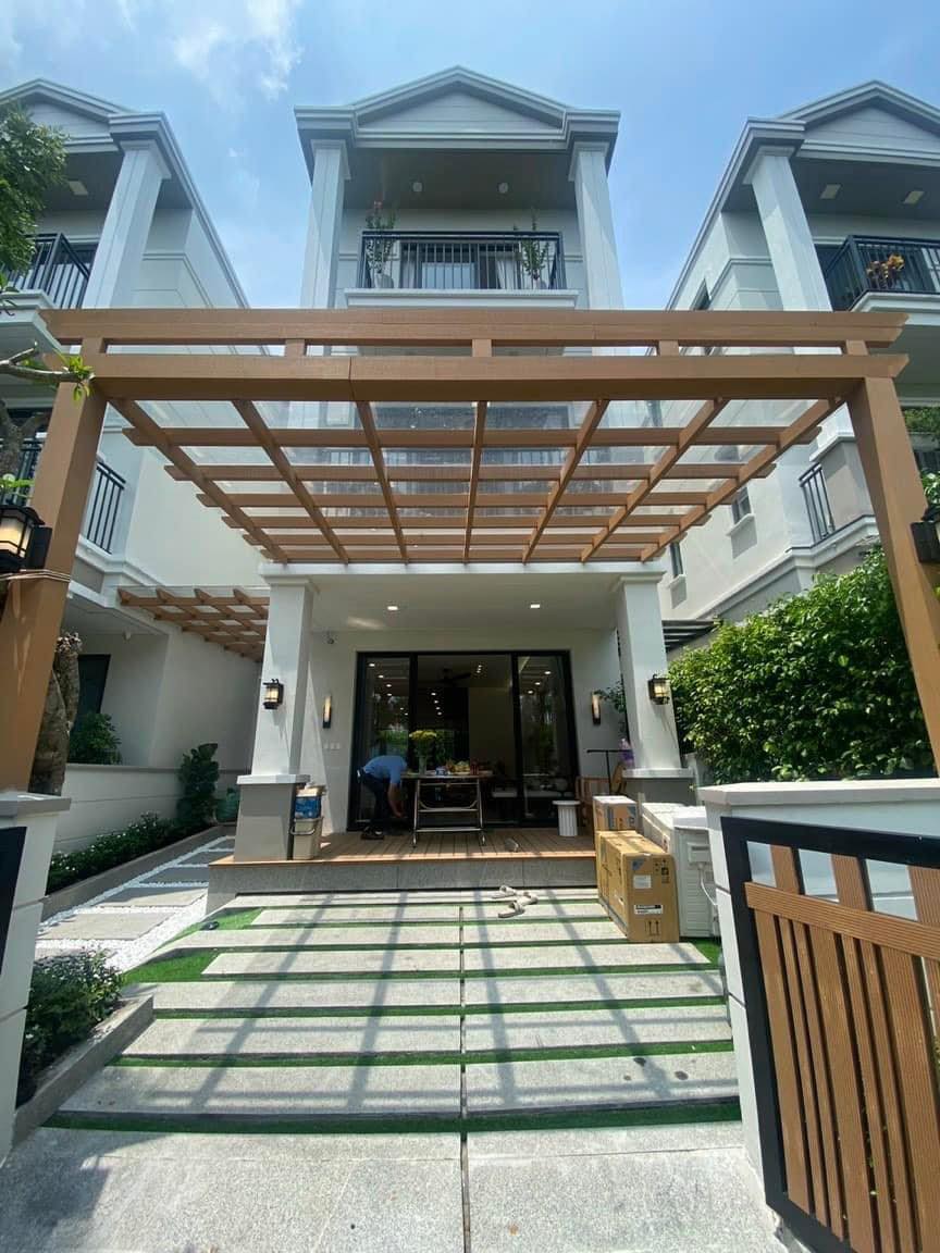 Mái che pergola che nắng sân vườn