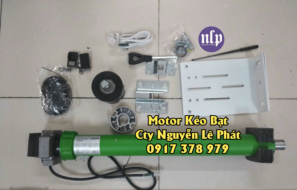 Motor ống kéo bạt mái hiên bạt cuốn