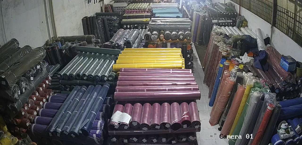 Vải Dù Polyester tại kho xưởng