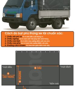 Cách đo kích thước may bạt thùng xe tải