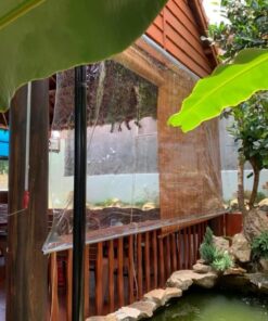 Bạt nhựa trong suốt che nắng mưa