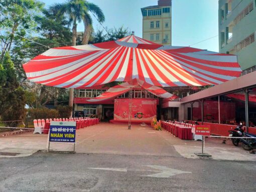 Dù tròn sự kiện 1 trụ đường kính 30m