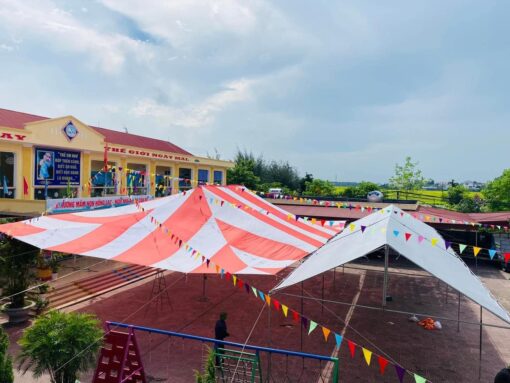 Dù che nắng sự kiện hình vuông