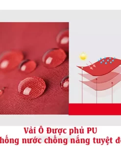 Cấu tạo dù lệch tâm tròn 3m nhập khẩu
