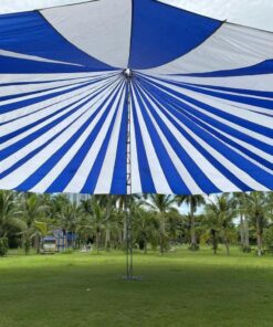 Bạt dù tròn che nắng sự kiện sân trường ngoài trời