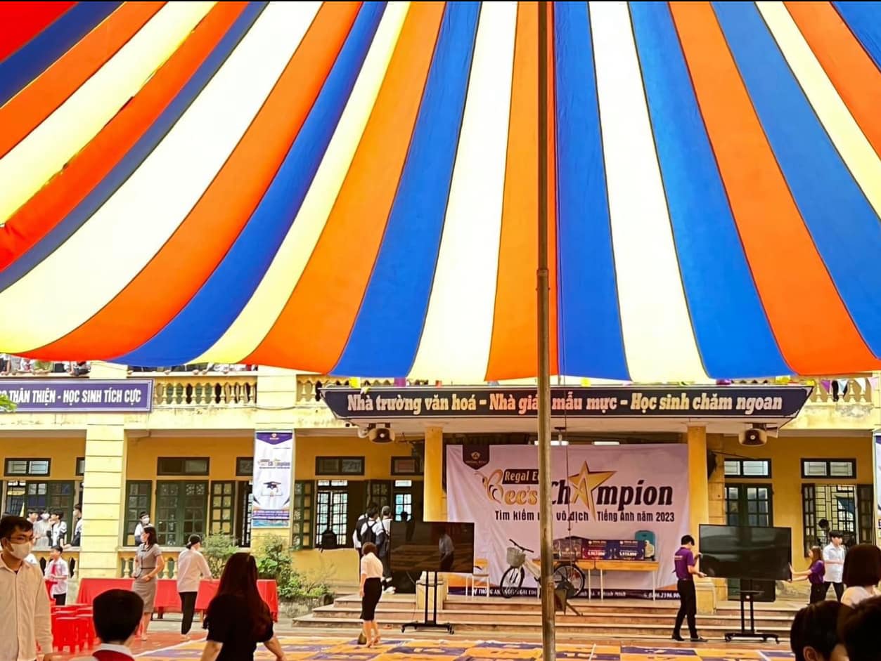 Dù che sự kiện sân trường học ở Bạc Liêu Dù che sự kiện sân trường học ở Bạc Liêu