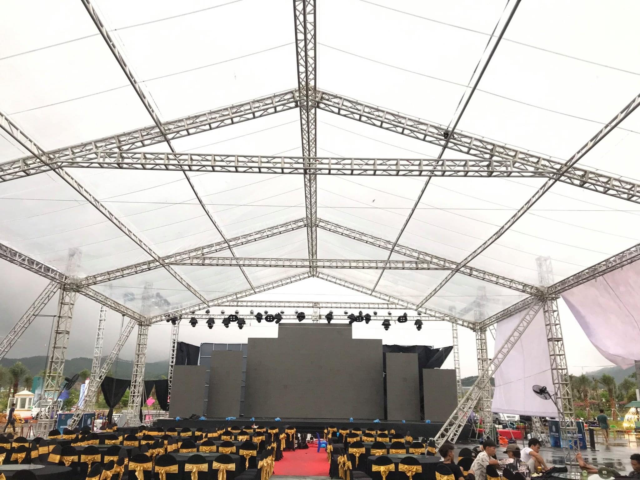 Nhà bạt không gian sự kiện Nhà bạt không gian sự kiện