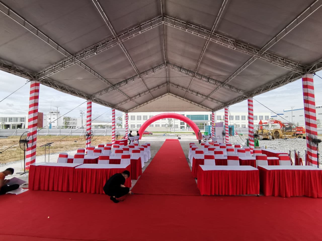 Nhà bạt không gian sự kiện Nhà bạt không gian sự kiện