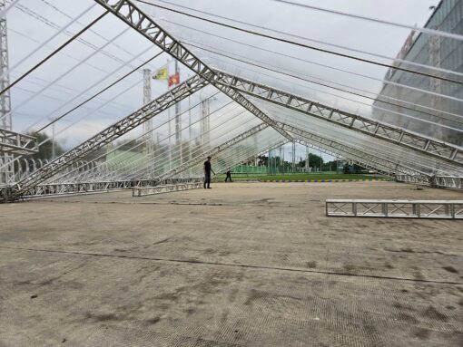 Bạt nhựa trong suốt che mưa nắng ở Bình Dương
