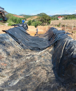 thi công hầm Biogas bằng màng HDPE chuyên nghiệp