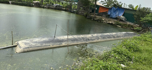 Túi bạt Biogas HDPE trên nước