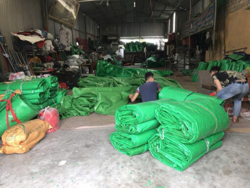 Bạt nhựa PVC che phủ hàng hoá, tàu thuyền