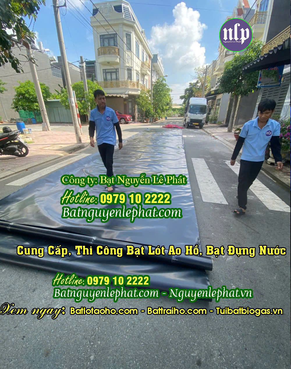 Bạt HDPE lót ao hồ chứa nước, trữ nước ở Trảng Bom Bạt HDPE lót ao hồ chứa nước, trữ nước ở Trảng Bom