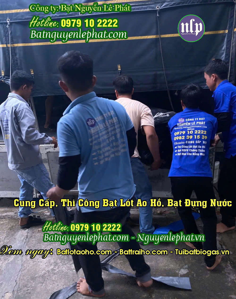 Bạt HDPE lót ao hồ chứa nước, trữ nước ở Trảng Bom Bạt HDPE lót ao hồ chứa nước, trữ nước ở Trảng Bom