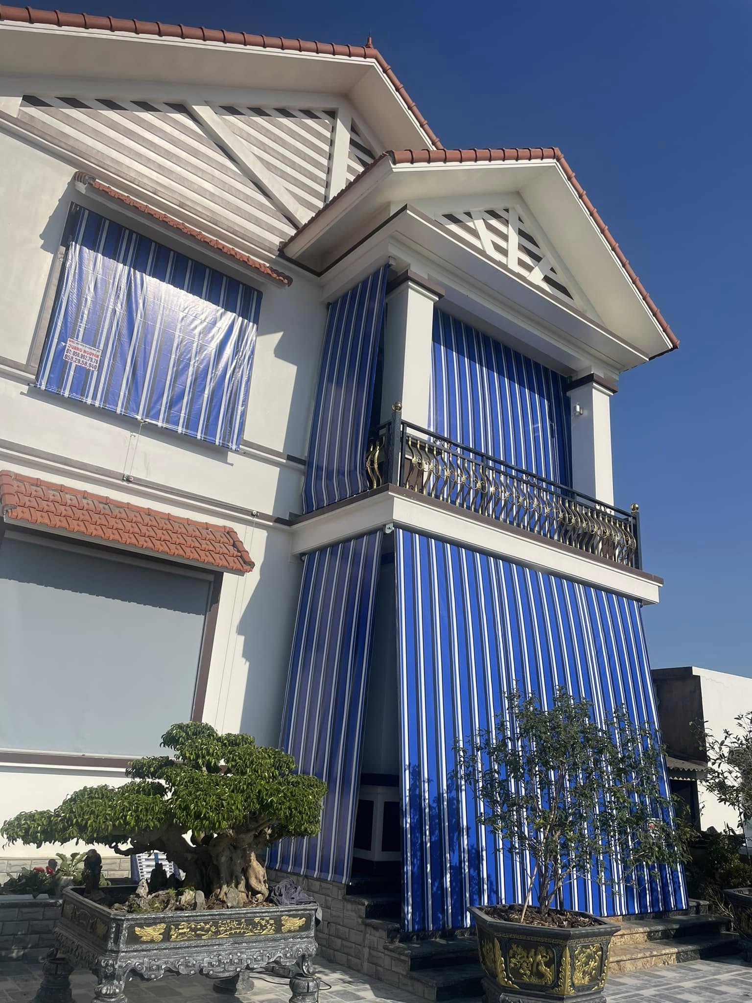 Bạt che nắng mưa tự cuốn ở Dĩ An