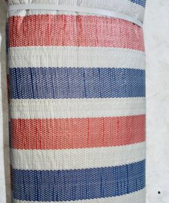 Bạt dứa kẻ sọc 3 màu che công trình xây dựng