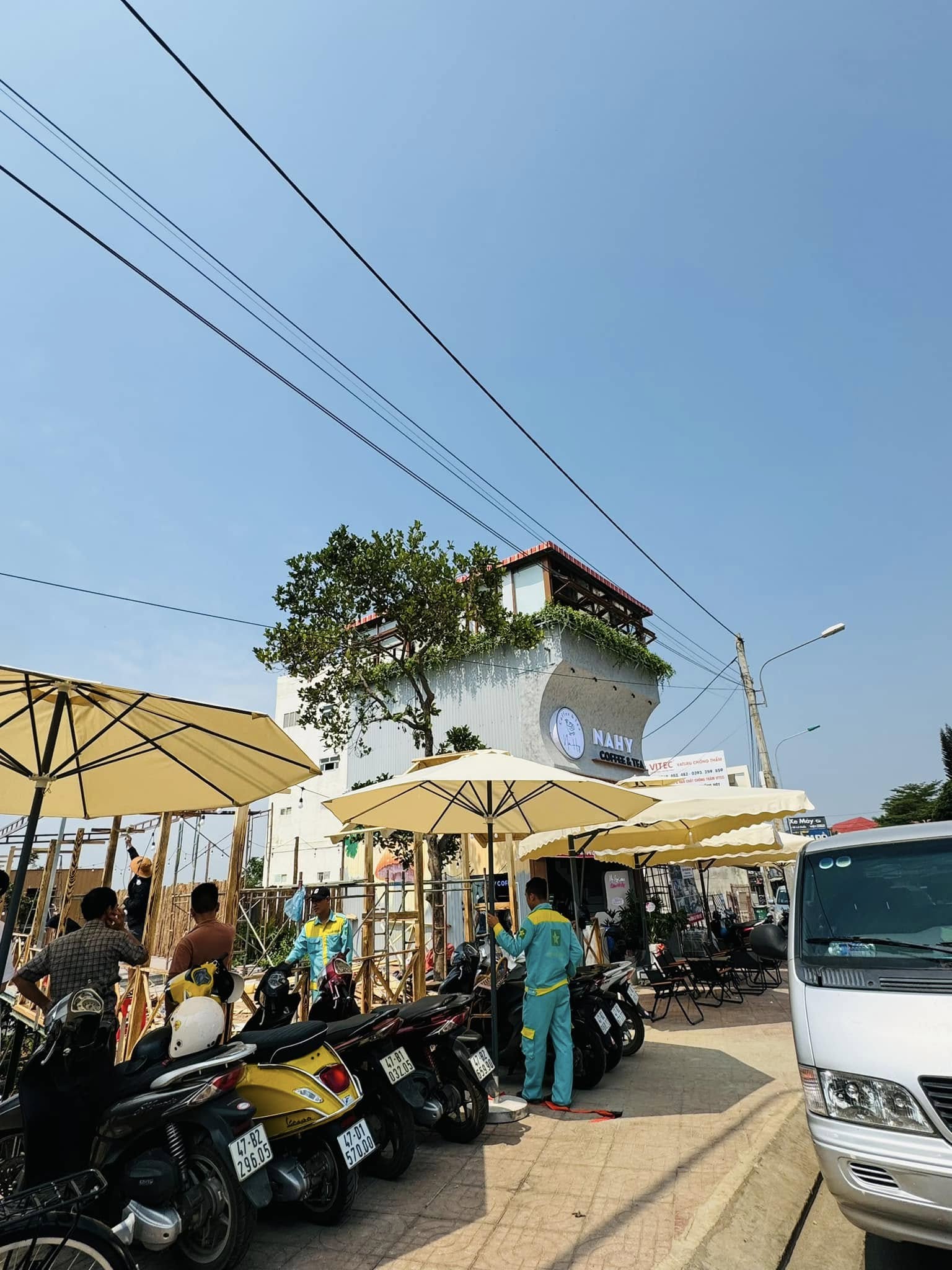 Thay bạt áo dù che nắng ở tphcm Thay bạt áo dù che nắng ở tphcm